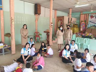 37. กิจกรรมค่ายภาษาไทยบูรณาการเพื่อพัฒนาทักษะการอ่าน การเขียน และการคิดวิเคราะห์ และอบรมเชิงปฏิบัติการภาษาไทยบูรณาการเพื่อพัฒนาทักษะการอ่าน การเขียน และการคิดวิเคราะห์ของนักเรียน วันที่ 8 มีนาคม 2564 ณ โรงเรียนบ้านทุ่งสวน จังหวัดกำแพงเพชร